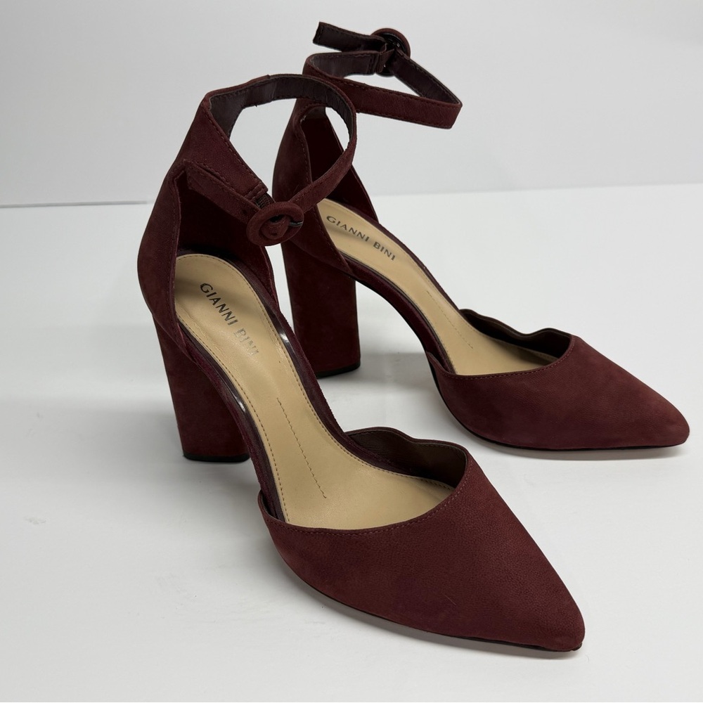 Gianni Bini Women's Dark Red Heels